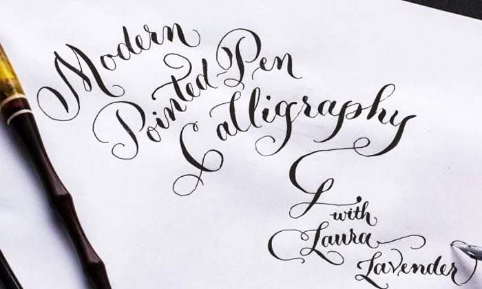 آموزش خوشنویسی انگلیسی