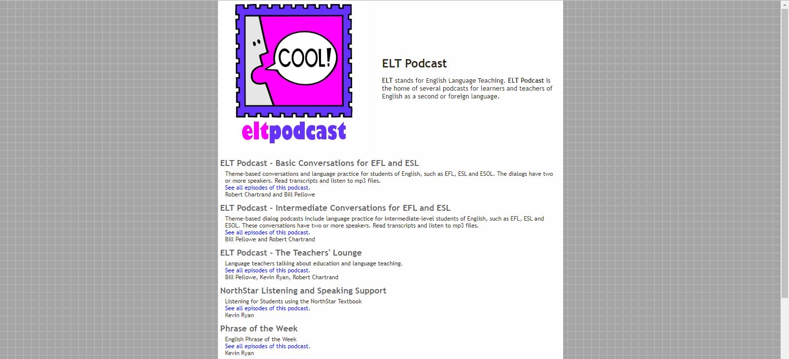 ELT Podcasts