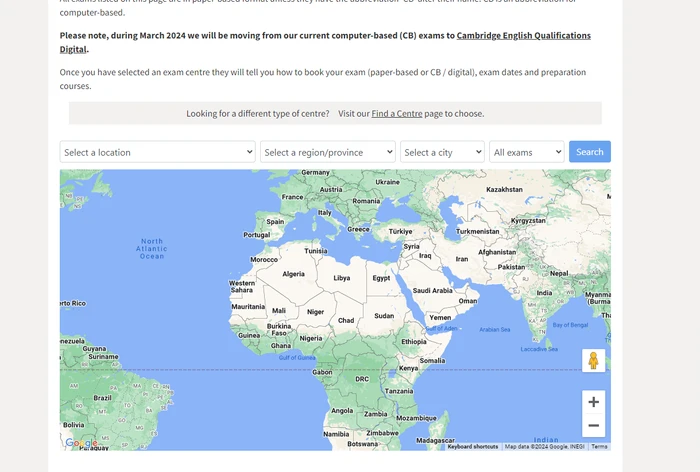 راهنمای ثبت نام آزمون سی پی ای