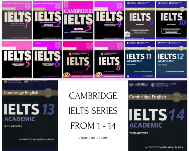 5- Cambridge IELTS series – essentials books that you must work with answers