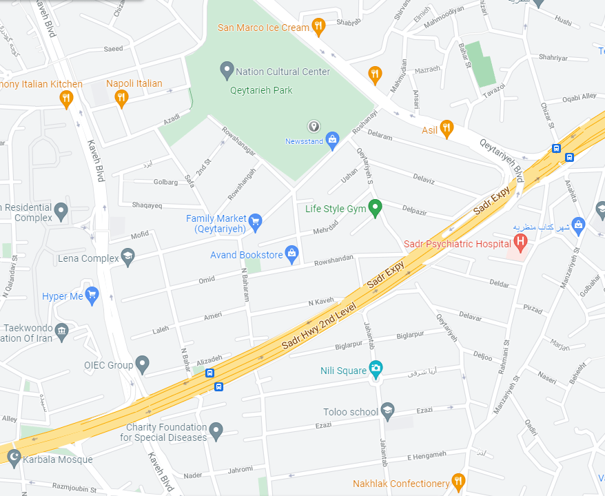 آدرس دهی به انگلیسی