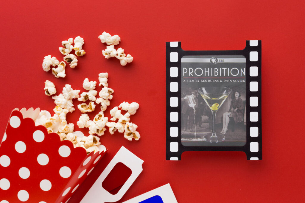 پوستر مستند انگلیسی prohibition برای یادگیری زبان