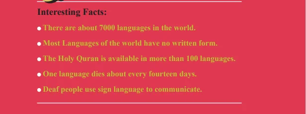 حقایق جالب زبان های مختلف در جهان