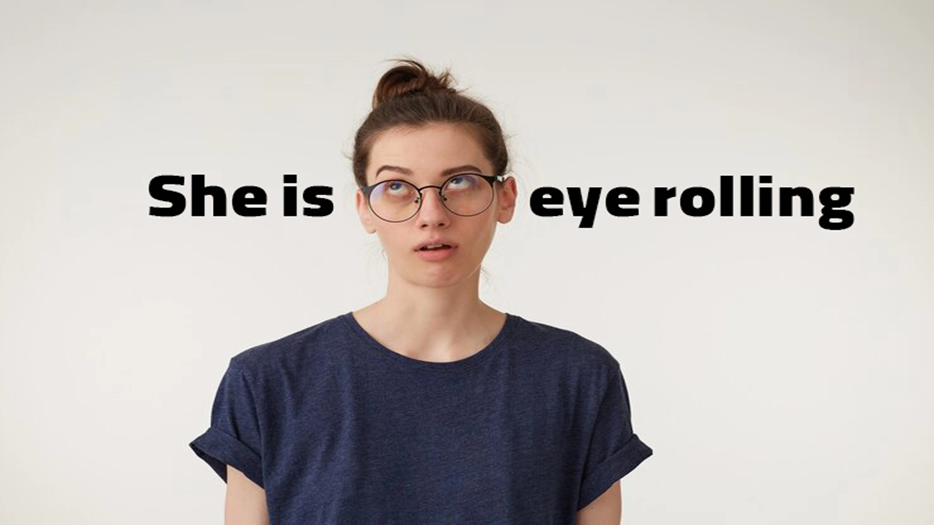 زبان بدن انگلیسی زبانان eye rolling
