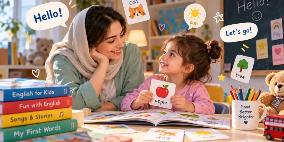 آموزش زبان انگلیسی به کودکان از صفر