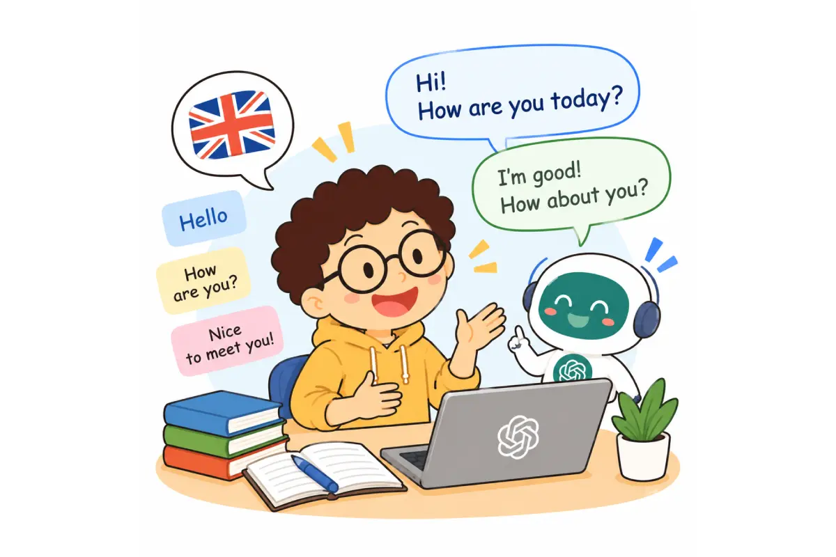 بهترین Prompt برای تمرین مکالمه انگلیسی با ChatGPT
