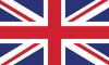 United Kingdom flag, flat layout. Vector illustration EPS10 پرچم انگلستان